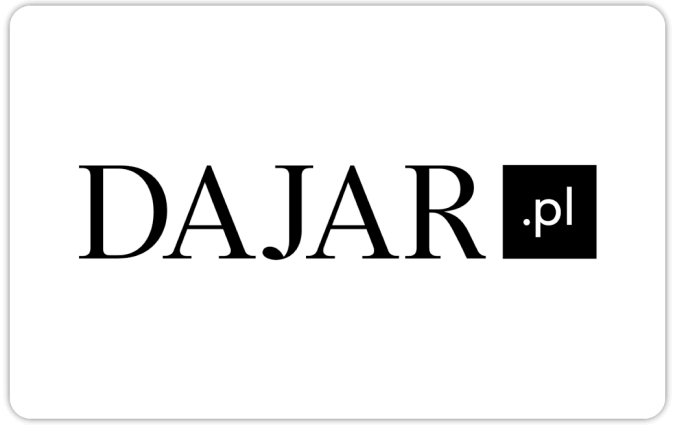 DAJAR karta podarunkowa