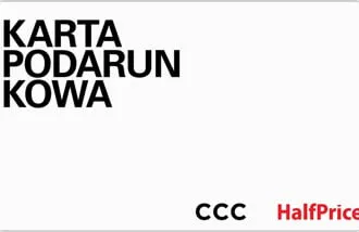 CCC x HalfPrice karta podarunkowa