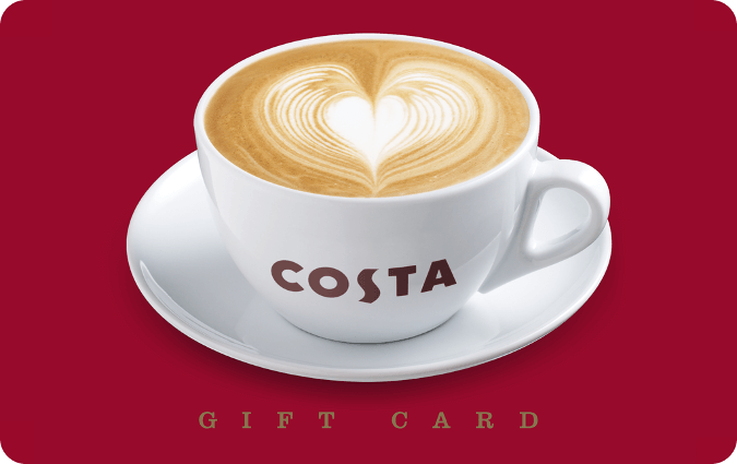 Costa Coffee Karta Podarunkowa