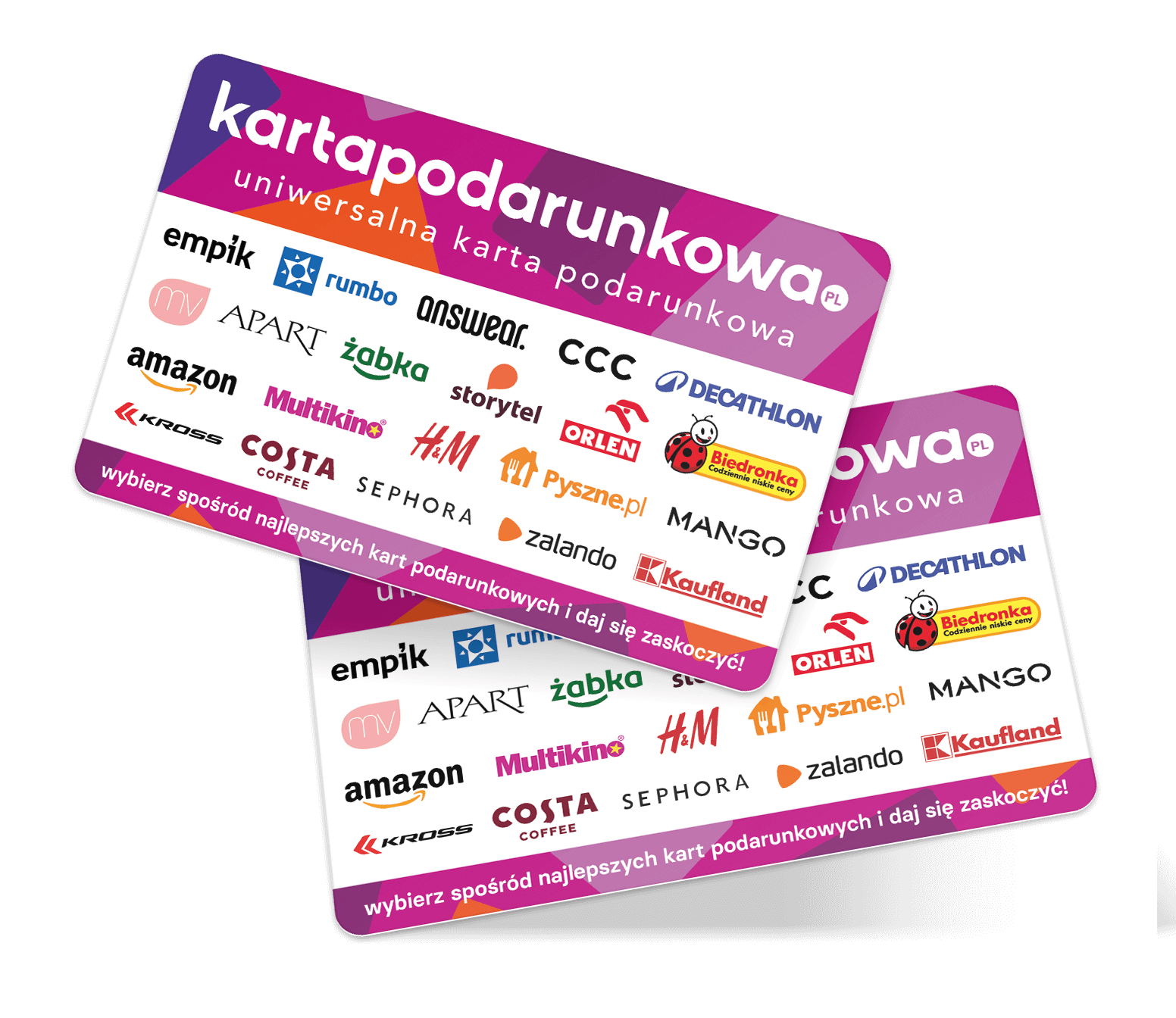 Uniwersalna karta podarunkowa