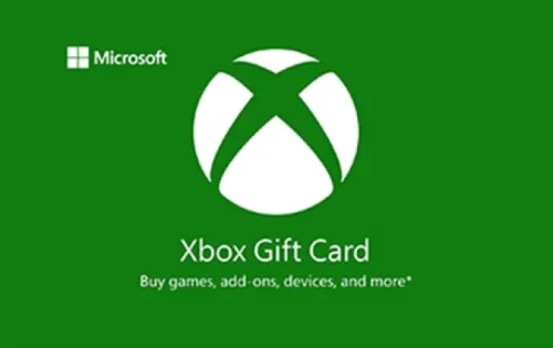 Microsoft Xbox karta podarunkowa