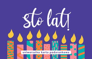 Karta podarunkowa urodzinowa