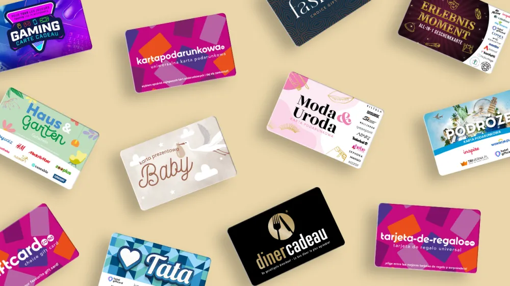 Międzynarodowe bony upominkowe