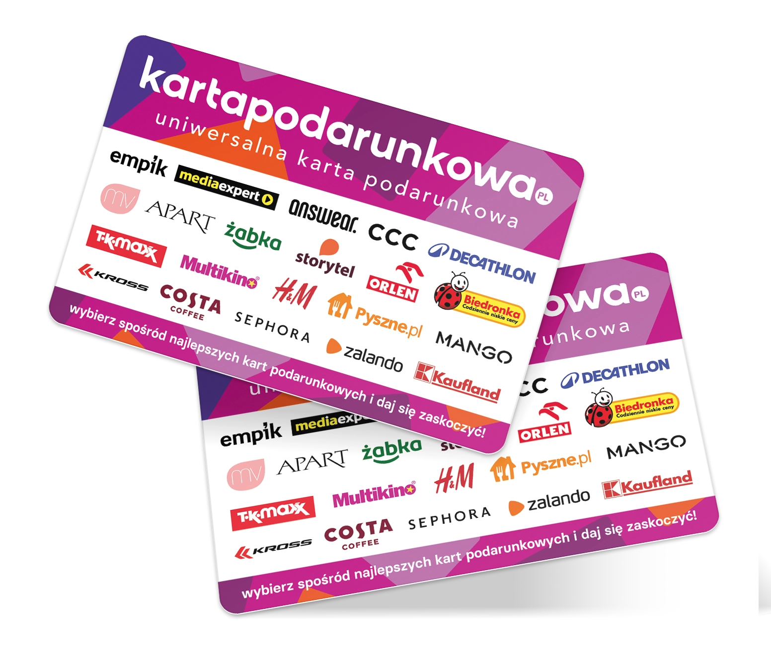 Uniwersalna karta podarunkowa