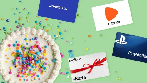 Najlepsze karty podarunkowe na urodziny